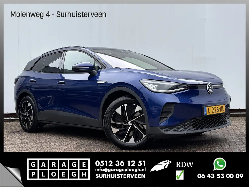 Volkswagen ID.4 SOH 93.6% Family 77 kWh Panoramadak Warmtepo uit 2021