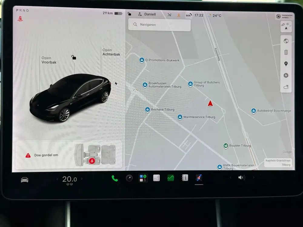 Tesla Model 3 Dual Long Range AWD 75 kWh 84,3 SOH l Pano l L uit 2019, foto 19