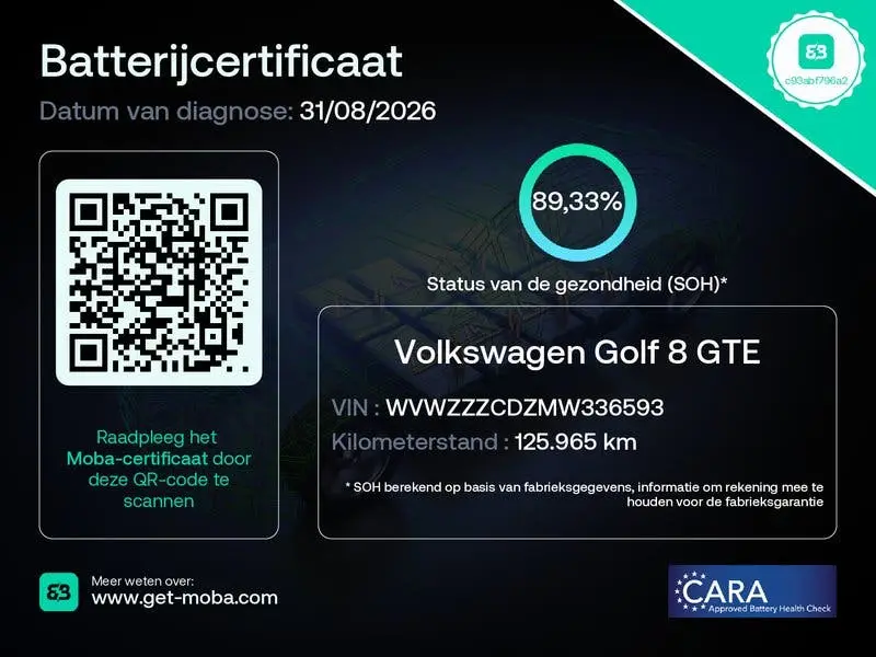 Volkswagen Golf 1.4 eHybrid GTE | Adaptieve Cruise Control | uit 2021, foto 8