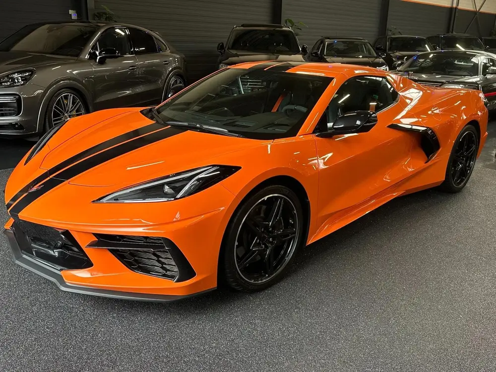 Chevrolet Corvette C8 Stingray Cabrio 3LT 70th Anniversary C uit 2023, foto 6