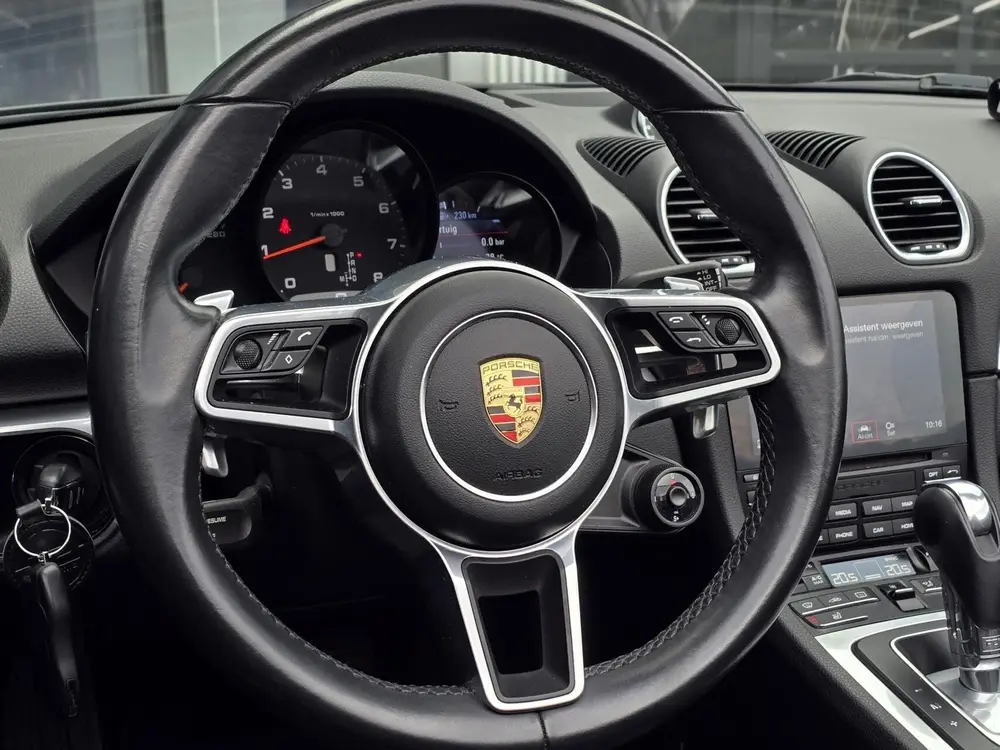 Porsche 718 Boxster 2.0 T|NL AUTO|SPORTCHRONO|ALCANTARA uit 2019, foto 12