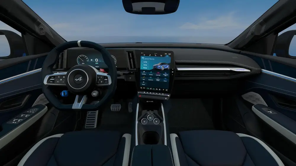 Alpine A390 GT 89kWh Bleu Alpine Vision | Alpine sportstoele uit 2026, foto 4