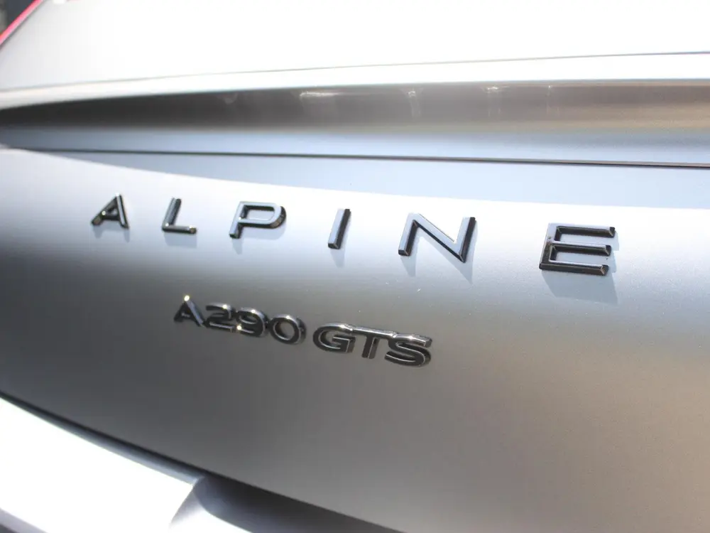 Alpine A290 GTS Premiere Edition 'La Grise' 52 kWh / 1 OF 1. uit 2025, foto 8