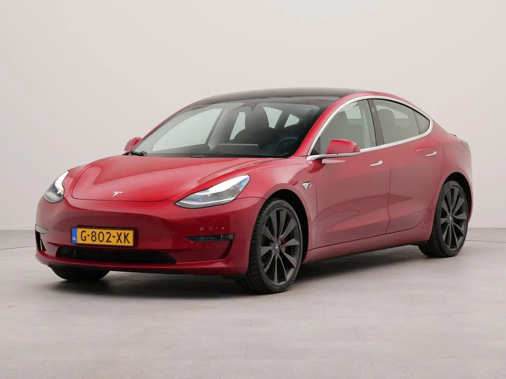 Tesla Model 3 Performance AWD 75 kWh panorama dak | SoH 91,4 uit 2019