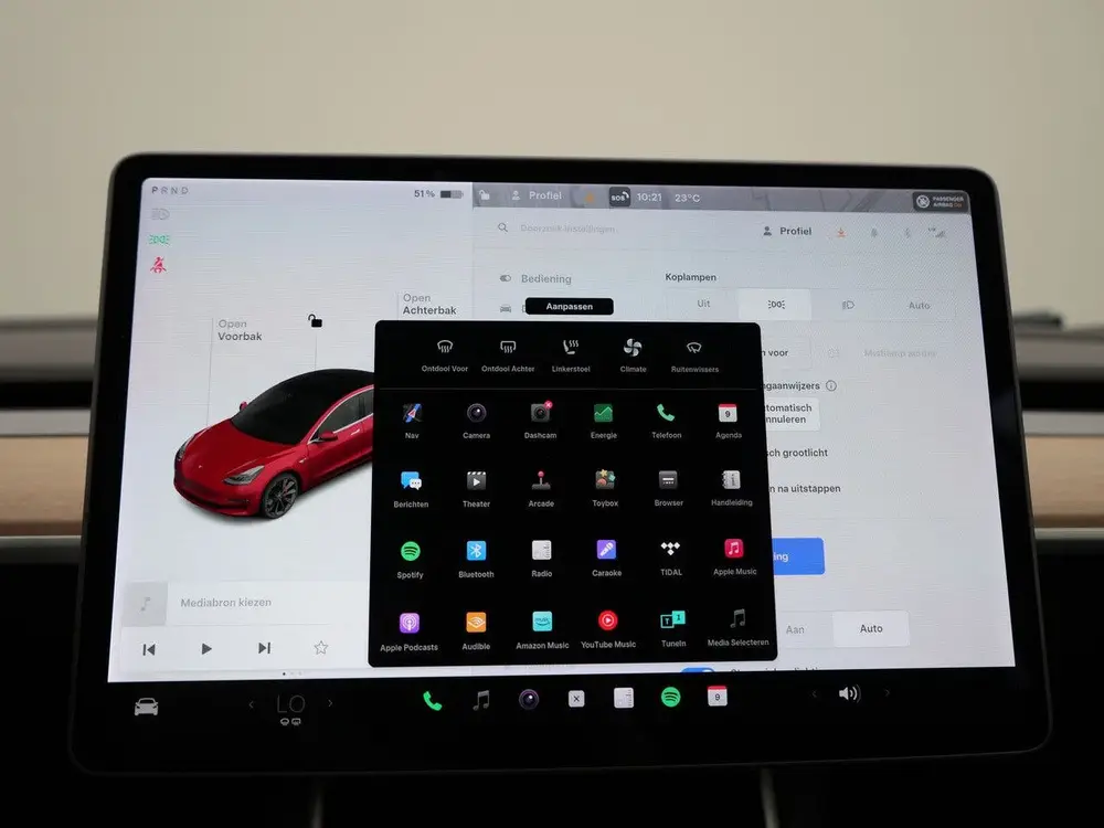Tesla Model 3 Performance AWD 75 kWh panorama dak | SoH 91,4 uit 2019, foto 15