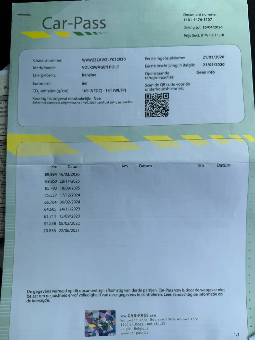 Volkswagen Polo 1.0 TSI 95pk 2020 Zwart uit 2020, foto 18