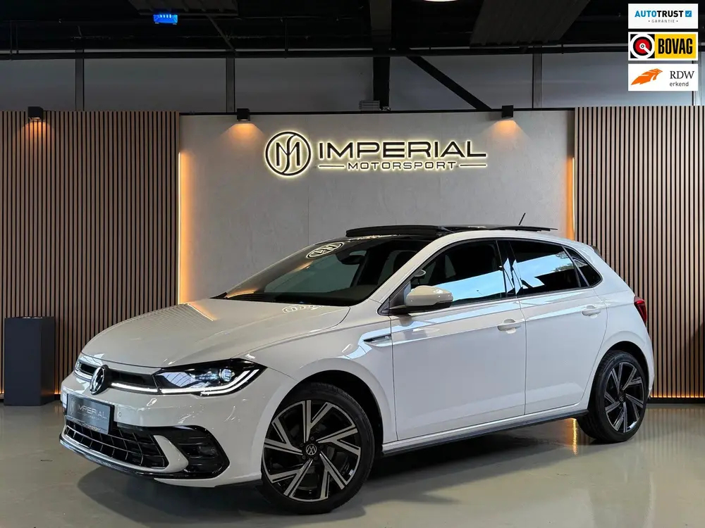 Volkswagen Polo 1.0 TSI R-Line Pano|Sfeer|IQ-light|Cam uit 2023