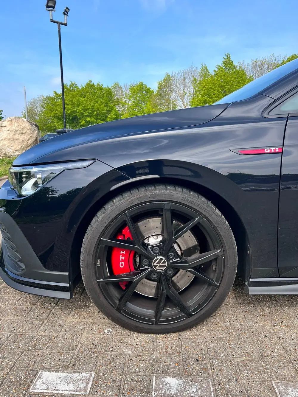 Volkswagen Golf 8 GTI Clubsport 2.0 TSI 2023 Zwart uit 2023, foto 9