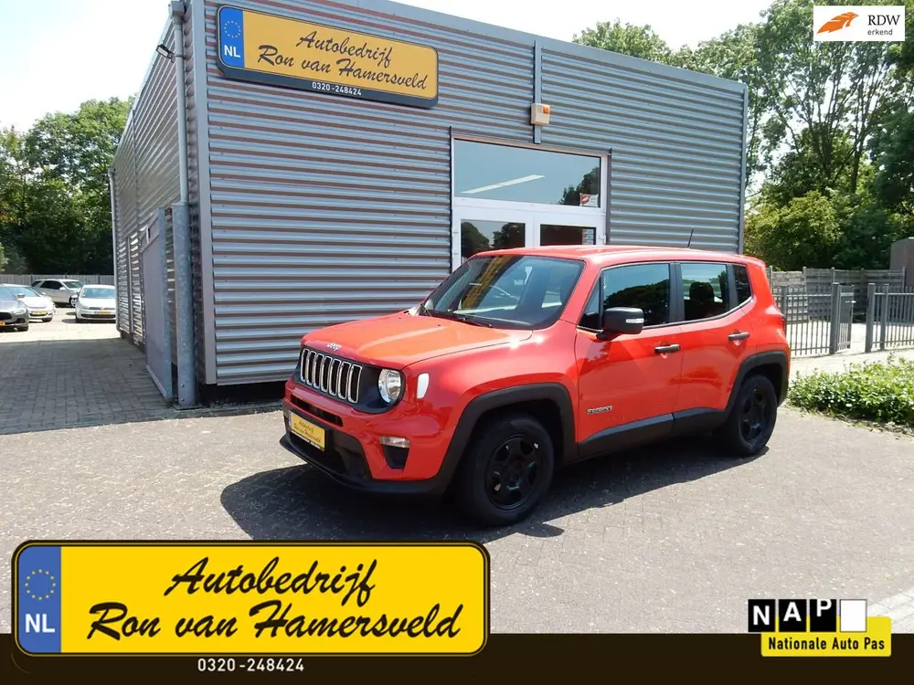 Jeep Renegade 1.0T- SPORT*AIRCO*CR CONTR*PDC*1e EIG* uit 2019