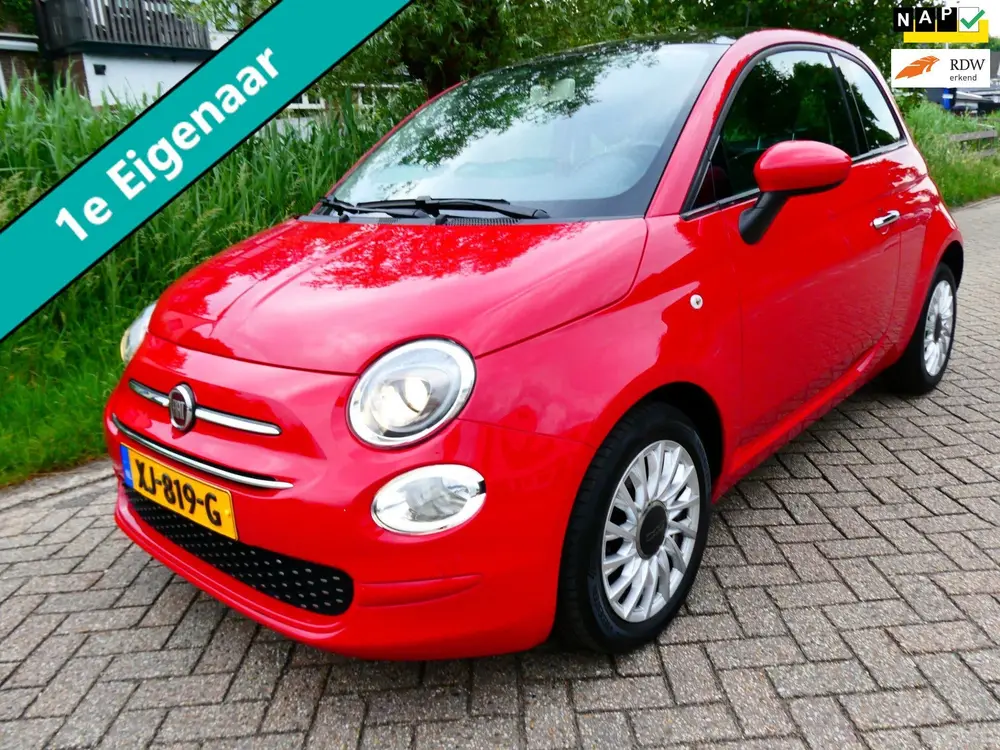 Fiat 500 0.9 TwinAir Turbo 80pk 1e eig. Airco Panorama 89.00 uit 2019