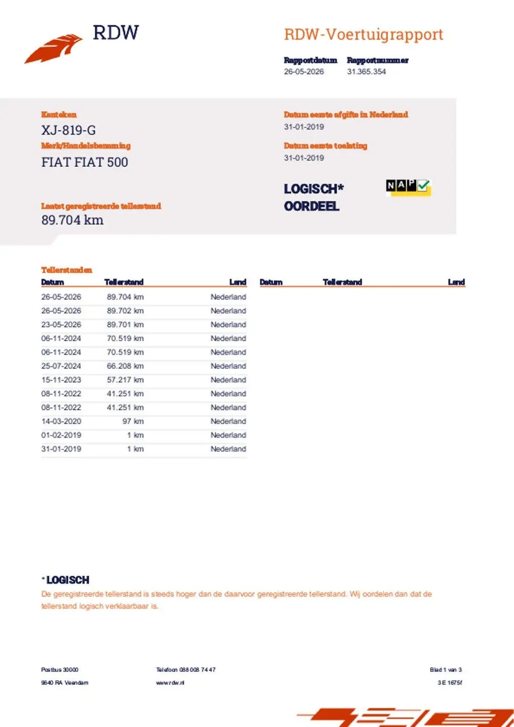 Fiat 500 0.9 TwinAir Turbo 80pk 1e eig. Airco Panorama 89.00 uit 2019, foto 19