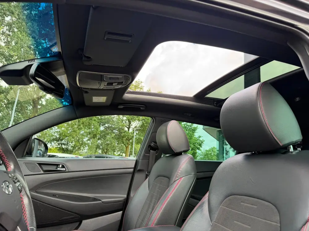 Hyundai Tucson 1.6 T-GDI N-Line Automaat, Navi, Carplay, DAB uit 2019, foto 7
