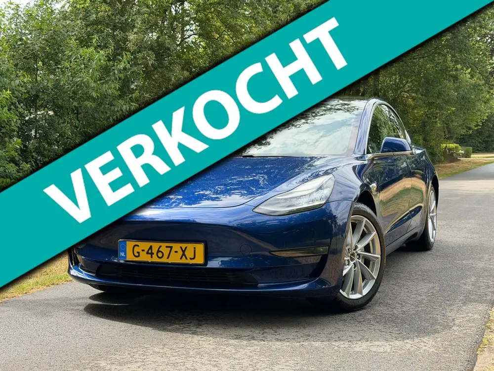 Tesla Model 3 Long Range AWD 75 kWh |SOH 88% + Trekhaak + BT uit 2019