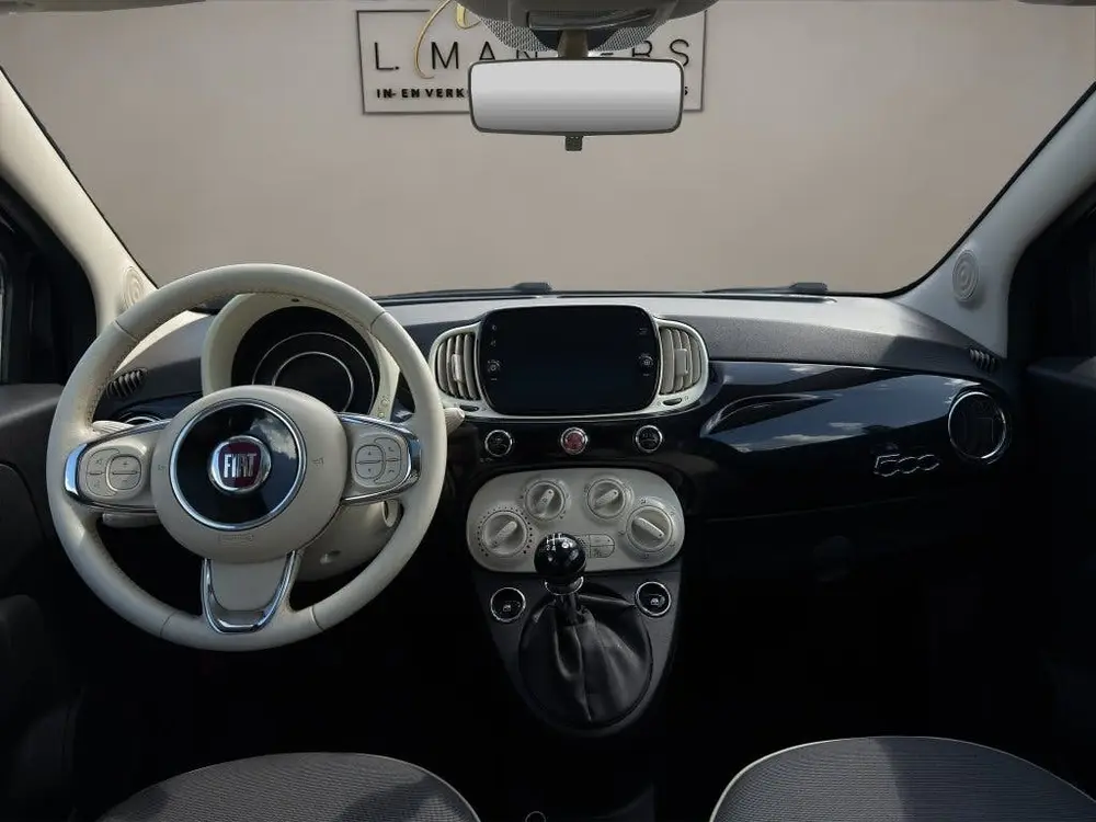 Fiat 500 1.2 Lounge 2019 ZWART | Panoramadak | Apple CarPlay uit 2019, foto 12