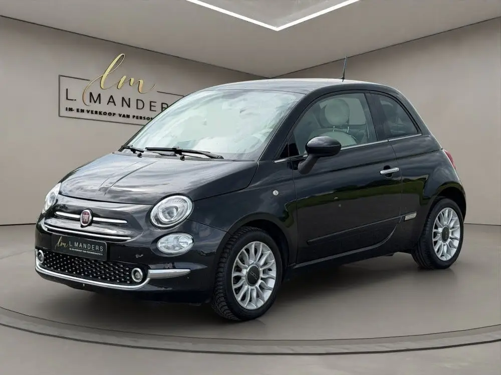 Fiat 500 1.2 Lounge 2019 ZWART | Panoramadak | Apple CarPlay uit 2019, foto 6