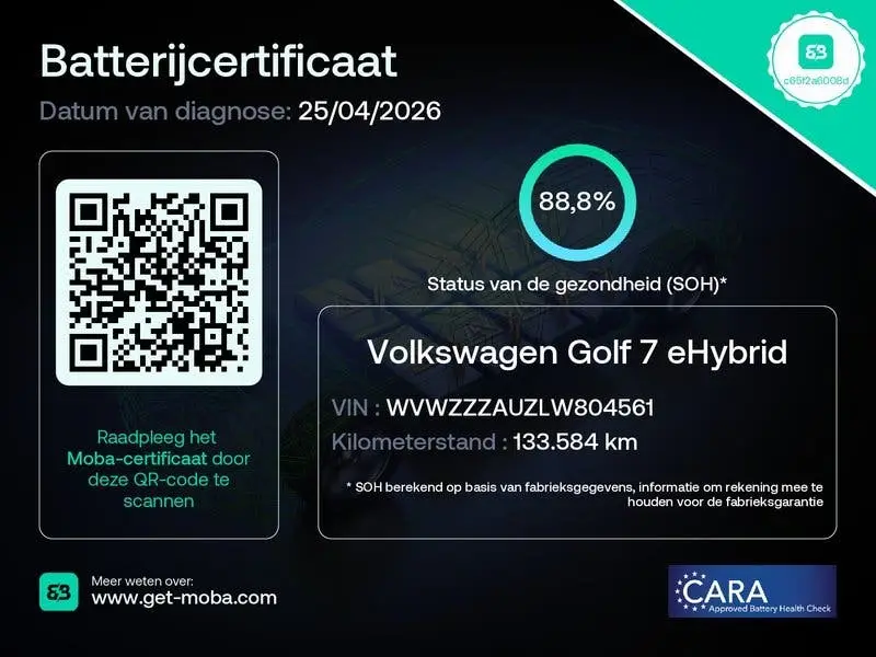 Volkswagen Golf 1.4 TSI Plug-in Hybrid GTE -NAVI-ECC-CAM uit 2020, foto 8