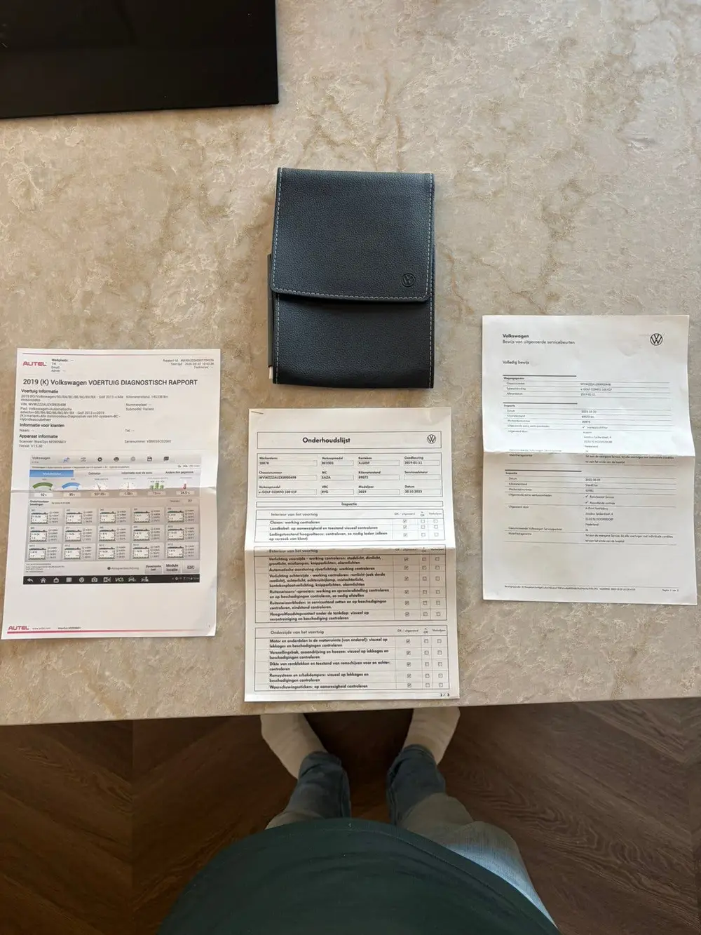 Volkswagen Golf e-Golf 36 kWh 136 pk Automaat 2019 Peacock Groen uit 2019, foto 16