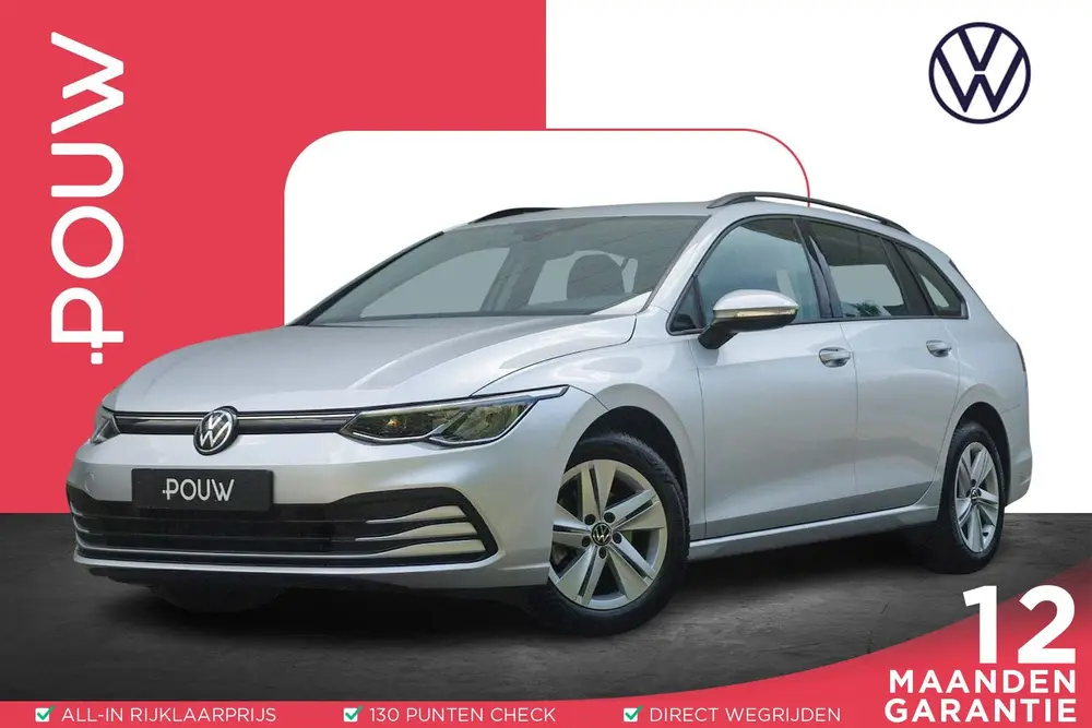 Volkswagen Golf Variant 1.0 eTSI 110pk DSG Life | Navigatie uit 2022