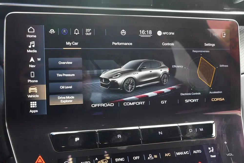 Maserati Grecale 3.0 V6 Trofeo - PANODAK - TREKHAAK - HEAD U uit 2023, foto 10