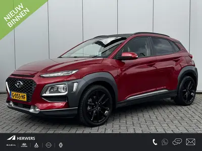 Hyundai Kona 1.6 GDI HEV Premium / Dealeronderhouden / Leder uit 2019