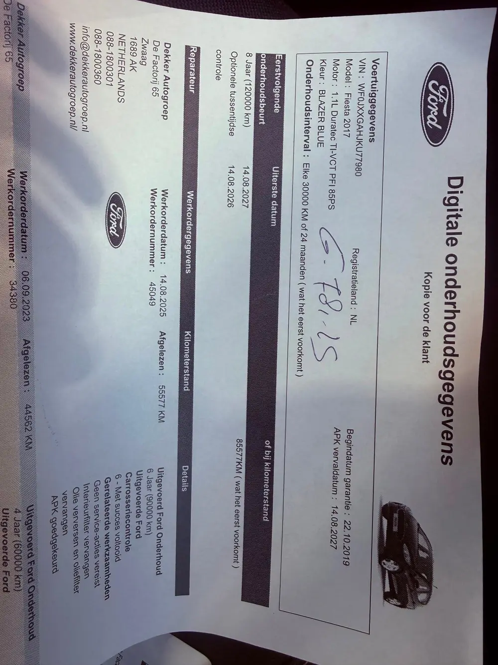 Ford Fiesta 1.1 Trend NAVI grote scherm Cruisecontrol uit 2019, foto 19