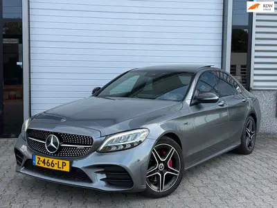 Mercedes-Benz C-Klasse 180 Amg Night Leder Pano Elektrische uit 2019